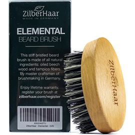 ZilberHaar Brush Cleaner - Beard and Hair Brush Cleaner Tool - Hand-Made Natural Hairbrush Cleaner Tool - 4.3 Inches Long and 1.9 Inches Wide at Rake