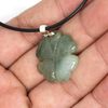 Type A Certified Jadeite Jade Necklace Pendant Four-leaf clover Series