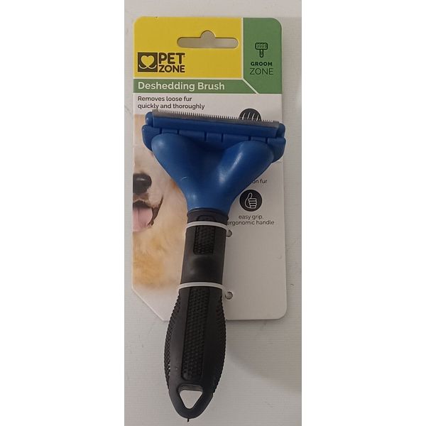 Pet Zone Deshedding Brush Pet Grooming Brush New Authentic