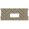 WHITFIELD PELLET HERRINGBONE FIREBRICK -  [PP1206]      QUEST PLUS  -17250029