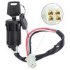 Key Ignition Switch 4 Wires for Pit Bike Quad ATV KS06