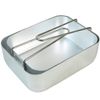 Aluminium British Army Style Nested Double Mess Tins