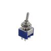 Sourcingmap 5pcs 3 Position 2P2T Self-Locking DPDT ON-Off-ON Miniature Mini Toggle Switch