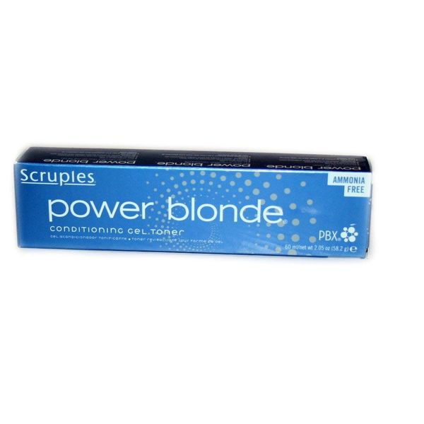 Scruples Power Blonde Conditioning Gel Toner, Iris Violet Fashion Base, 2.05 Ounce