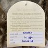 WEE 3 NORMA Doll Wig SZ 15/16 BLONDE Full Head Short Ringlets & Curly Bangs NWT