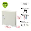 Carl CKB-C10-I Key Storage Box Compact, Holds 10 Pieces