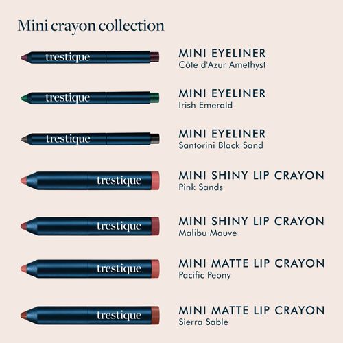 trestique Mini Eye Makeup and Lip Makeup Set