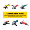 Angle Grinder Fitting,Replacement Electrical Angle Grinder Fitting Part Inner Outer Flange Angle Grinder Disc Spare Part for Makita 9523