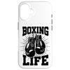 Boxing Life Boxers Gloves Training Workout Boxing Lovers Case for iPhone 16