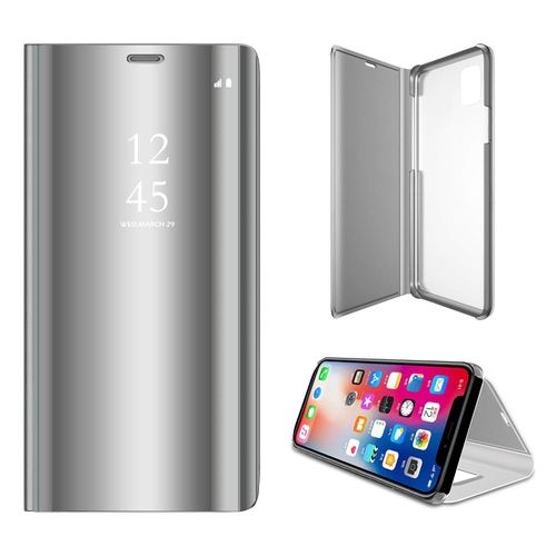 Mobile Phone Case, iPhone 11, Mirror, Plated, Transparent Window, Thin, Glitter, Cute, Funny, Notebook-type PU Leather, Stand Function, Cover, Stylish, Characters, Lens Protection, Drop Prevention,