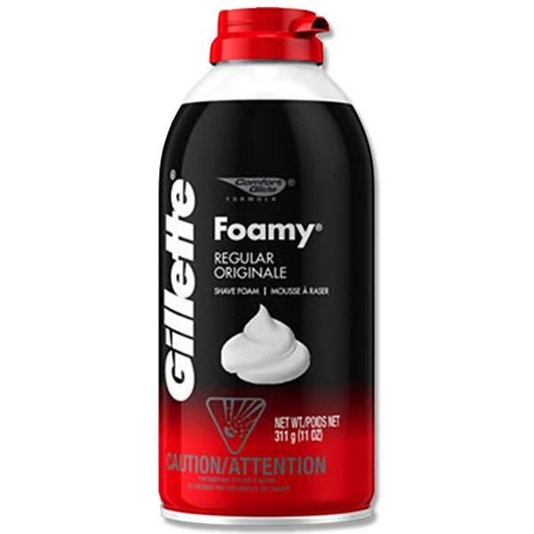 [Half Club/Grisim] Gillette Foamy Regular Shaving Foam 311g X 1 - Shaving Cream Shaving Gel