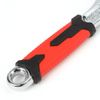 6" 10" Durable Vanadium I-Beam Laser Marking Adjustable Wrench Rubberized Grips