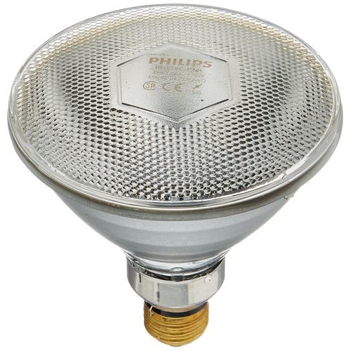 Philips Heat Lamp PAR38 Clear Light Bulb, 175 Watt, MED SKT Base, 1-Pack