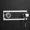 Single Door 3.5 cu.ft Safe Box with Key Lock & Password LED Light Black