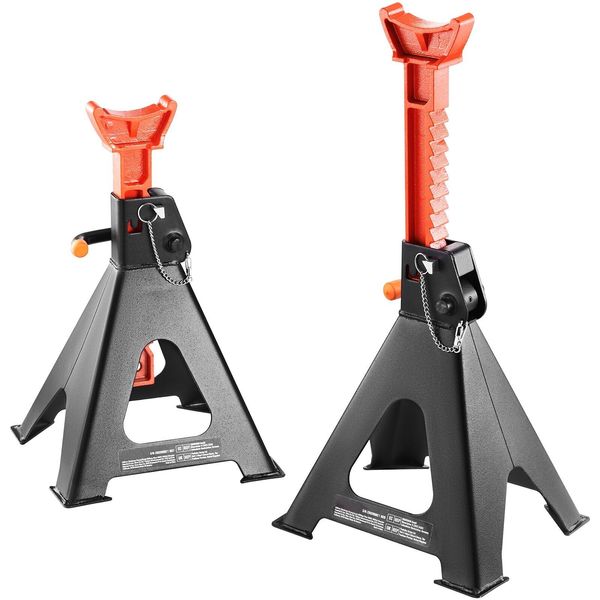 1 Pair Jack Stands Car Jack Stands 6T (13000 lbs) Capacity Double Locking
