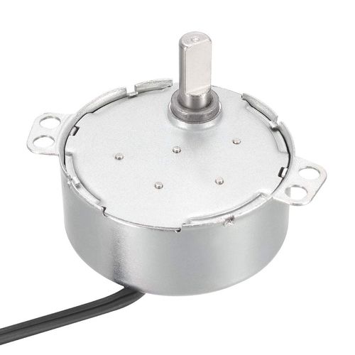 sourcing map Synchronous Gear Motor AC 220-240V 10-12RPM 50-60Hz Electric Motor CCW/CW 4W for Electric Fan