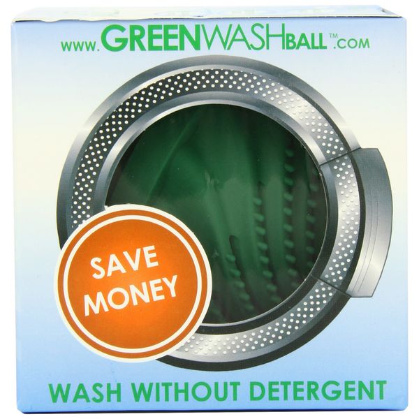 Green Wash Ball Laundry Ball, Wash Without Detergent