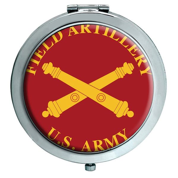 Field Artillery US Army Compact Mirror