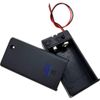 Jex Electronics 9V Volt PP3 DIY Battery Holder Case Box with Power Switch & Bare Wire Ends