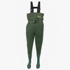 Michigan Nylon Chest Waders Including Belt - OLIVE SIZE 11