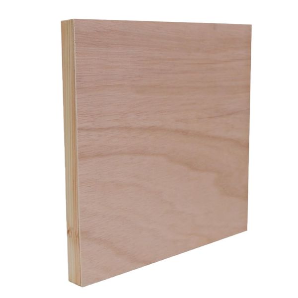 Nill Fabric Panel Board, Square, Made in Japan, Square Wood, Japanese Cypress, M (Approx. 9.8 x 9.8 inches (25 x 25 cm), Sold as 1 Panel