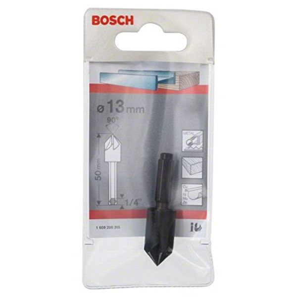 Bosch 1609200315 13.0 x 50 x 1/4-Inch Countersink Hex Drill Bits