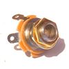 Mono Guitar Jack Input Socket gold nut and washer