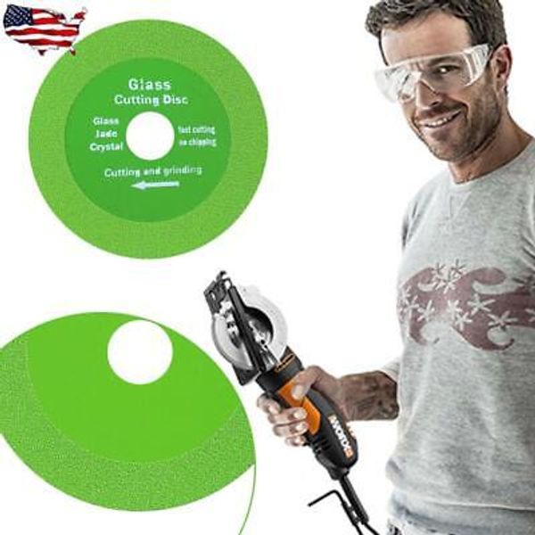 100mm Glass Cutting Disc Diamond Ceramic Tile Jade Polishing Grinding Saw Blade