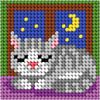 Orchidea Needlepoint Kit: My First Embroidery: Mini: Kitten