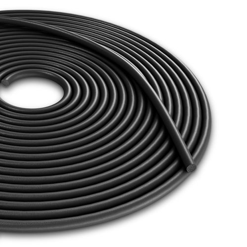 10FT Backer Rod 3/8 Inch Diameter Rubber Caulk Concrete Expansion Joint Filler Black Rubber Caulk Saver Weather Stripping for Gaps and Joints Filling(3/8 Inch x 10FT)