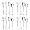 HaWare Edelstahl Kinderbesteck 8er Set (16, Einfache Linien)