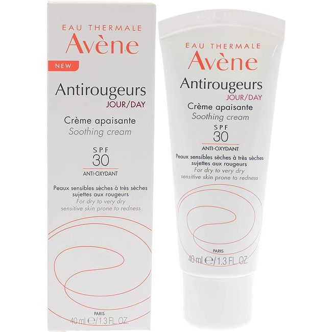 Avène Antirougeurs Day Cream SPF30 Moisturiser for Skin Prone to Redness 40ml