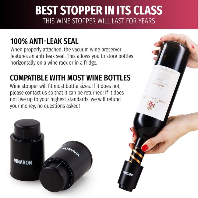 Best Vacuum-Sealed Wine Stopper On  - Cheap Wine