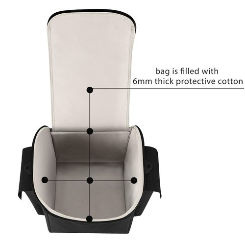 DGSYMLXGS PartyBox Encore Essential Storage case bag for JBL PartyBox Encore Essential speaker, portable multi-functional pocket for outdoor activities travel