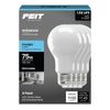 Feit Electric A19 LED Light Bulb, 75W Equivalent, 5000K Daylight, Dimmable, 1100