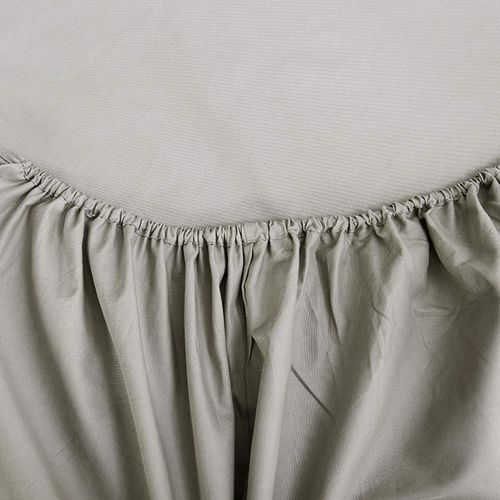 NHNHN Fitted Sheet-Deep Pockets-Soft Microfiber-Easy Care-Shrinkage and Fade Resistant-Fitted Sheets Queen Size for Girl Woman Teens Kids-Only 1 Fitted Sheet (Queen,Light Grey)