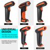 Tera Barcode Scanner Stand Universal, Hands Free Barcode Scanning Bar-Code Reader Cradle Holder, Angle and Height Adjustable Head, for Supermarket Retail Store Library Logistic Warehouse