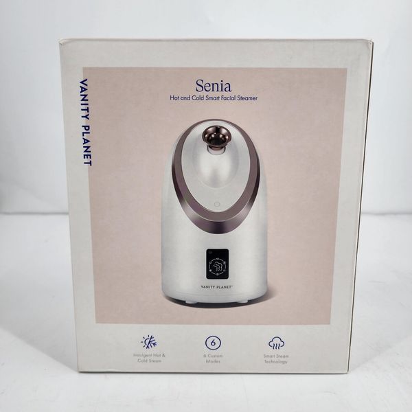 Senia Hot and Cold Smart Facial Steamer Aromatherapy Facial Steamer New Open Box