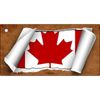 Canada Flag Scroll Novelty Aluminum Key Chain KC-9327