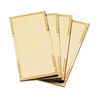 Radnor 2" X 4 1/4" Shade 9 Gold-Coated Polycarbonate Filter Plate