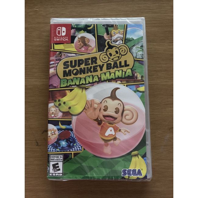 NEW Super Monkey Ball Banana Mania Standard Edition - Nintendo Switch SEALED