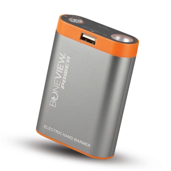 BoneView Electric Hand Warmer Emergency Power Bank with Flashlight - Portable...