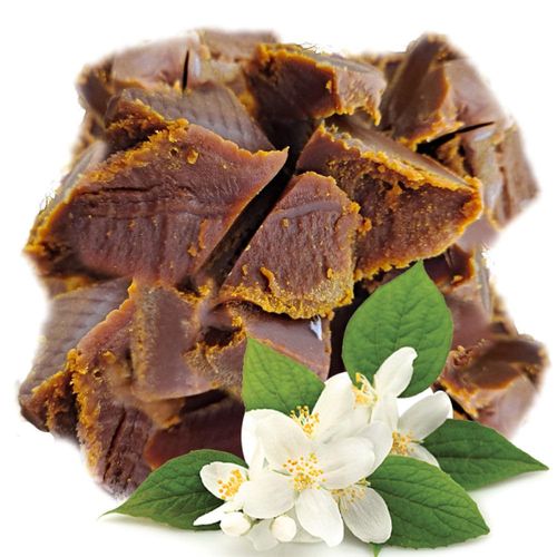 Jasmine Floral Wax (Jasminum Grandiflorum) - Pure Natural Herbal Flower Plant Wax - for DIY Skin Cream, Scented Aromatherapy Melts, Candles, Solid Perfume - 8 oz (227 g)