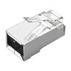 Modularer RJ45 CAT.5E FTP Stecker Transparent 10x