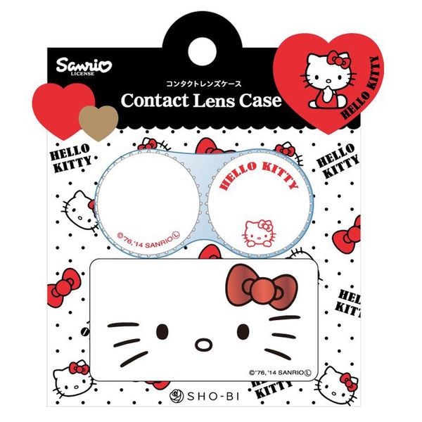 SHO-BI Hello Kitty Die Cut Contact Case, White