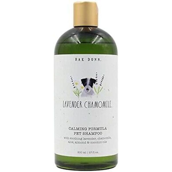 NEW! Rae Dunn Lavender Chamomile Calming Pet Shampoo w/ aloe & coconut oil 27 oz