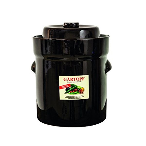 NIK SCHMITT 3210 Fermentation Crock 10 litres Brown