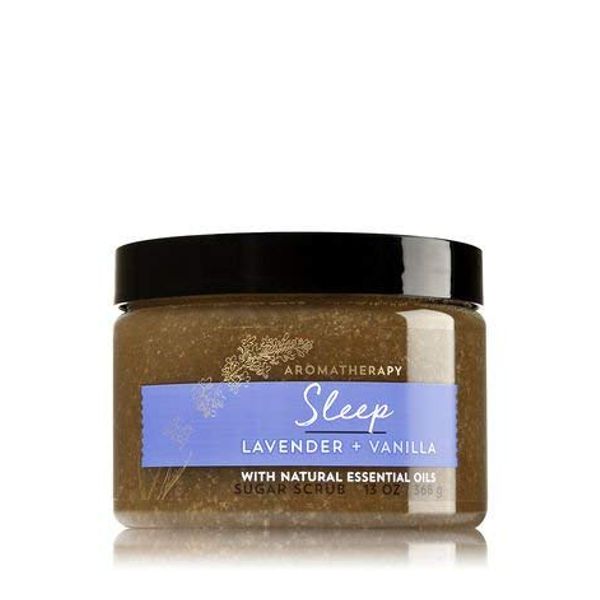 Bath and Body Works Aromatherapy Lavender Vanilla Sugar Scrub 13 Oz