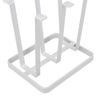 Yamazaki Industries 2847 Glass Stand Tower, Slim White