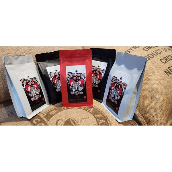 Fresh Roasted Coffee, Honduras Montecillos. Dark Roast, whole bean